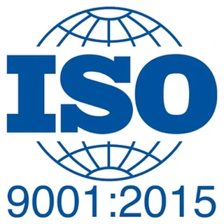 ISO 9001:2015 certification mark